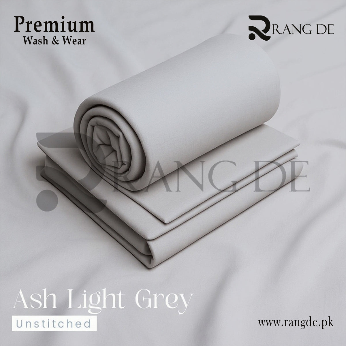 Signature Wash & Wear | Ash Light Grey – Rangde