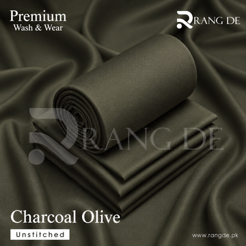 Signature Wash & Wear | Charcoal Olive – Rangde