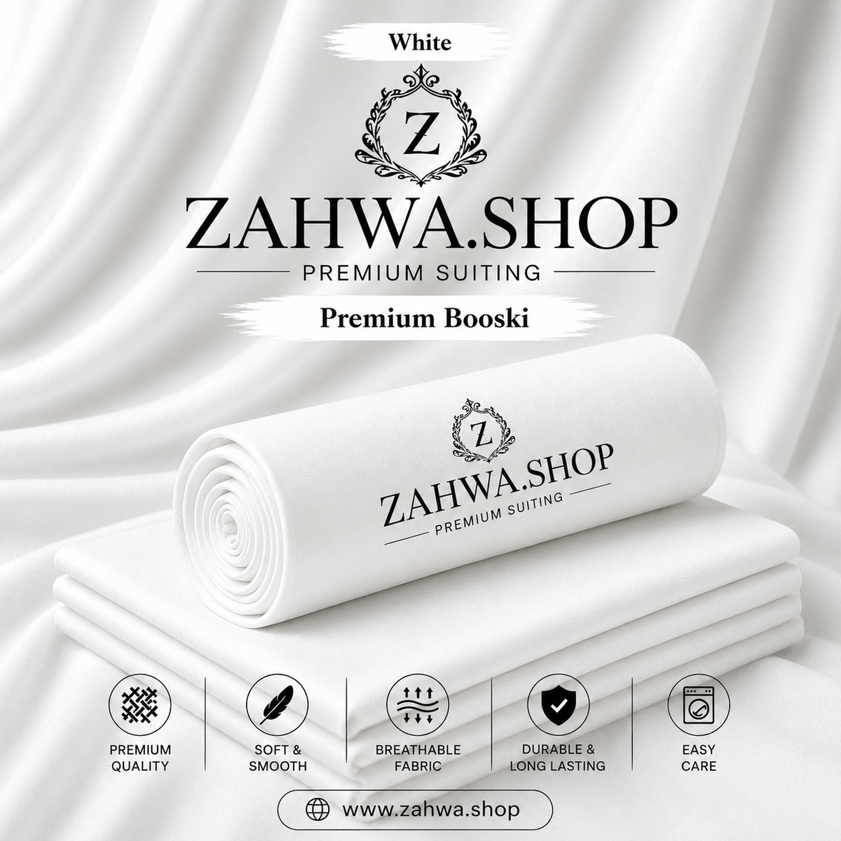 Aura Royal Wash & Wear | White Booski