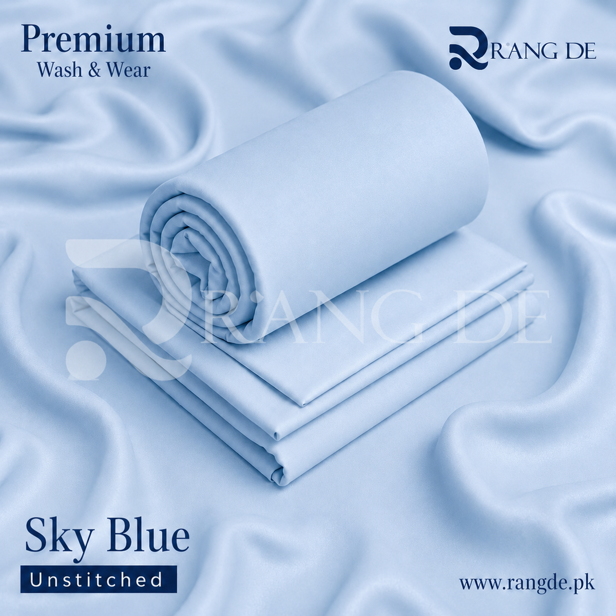 Signature Wash & Wear | Sky Blue – Rangde